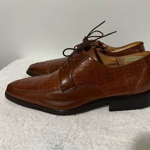 Antonio Cerrelli Elite Men's Brown Dress Shoes